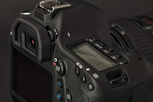 An image of the Canon 6D, used to illustrate a camera guide for Ammonite Press. 