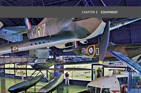 An example of a double page spread in a camera guide for Ammonite Press.